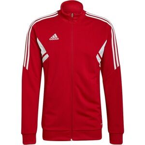 NWOT Adidas Youth Condivo 22 Bold Red Zip Up Track Jacket